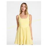 No Boundaries Mixed Media Mini Dress, S