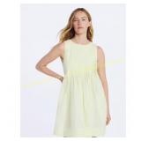 Free Assembly Pleated Mini Dress S