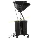 Portable Shampoo Bowl with Pump - 1 Pack
