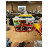 6 ct 3-Ply Tissue Towels and disinfectant wipes