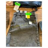 Time and Tru black Jean shorts