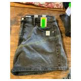 Time and Tru High Rise Black Jean shorts