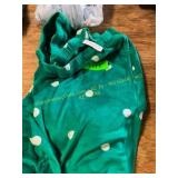 M Joyspun green polka dot pajama pants