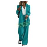 KIRUNDO Women Suits 2-Piece: Blazer & Pants (.XL)