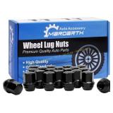 18ct Lug Nuts 14x1.5 Black 1.5" OEM Silverado
