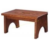 TINAMO 25" Step Stool - Acacia 1-Step Stool