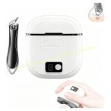Electric Nail Clipper - 3-in-1 (LED) White
