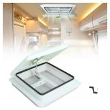 14" RV Roof Vent for Camper Trailer White Lid