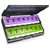 Remtise Extra Large Pill Organizer 2x Daily