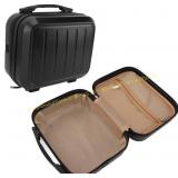Mingzhe 14in ABS Cosmetic Bag Case (Black)