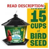 Pennington Earth Smart Black Bird Feeder, 6 lb
