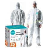 Andes Safety Hazmat Suits, Hooded Coveralls