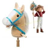 HollyHOME Stick Horse Plush Hobby Horse 36"