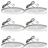 XYCN 6 Pack 400W UFO LED High Bay Light
