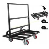 Folding Drywall Dolly w/ 5" Casters, 2000 Lbs