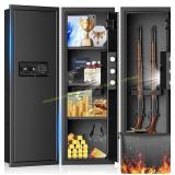 Fireproof Wall Safe with Digital Keypad