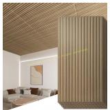 Art3d 12-Pack Slat 3D Wall Panels 2x4 Walnut