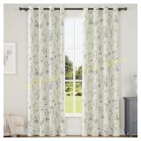 ChrisDowa Beige Blackout Curtains 72" 2 Panels