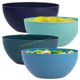 US Acrylic Vista 10" Salad Bowls, Set of 4
