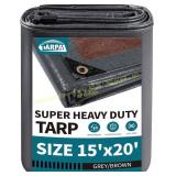 TARPAL Tarp 15x20ft Heavy Duty Tarpaulin