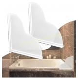 Spidfee Shower Splash Guard Kit, 2-Pack