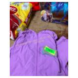 Purple track jacket S