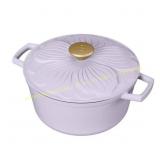 Drew Barrymore 4-Qt Cast Iron Dutch Oven