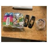 Easter egg & finger puppet kit & ski helmet clips