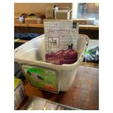 Cat Food and Cat Litter pen