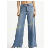 Jessica Simpson Freesia Wide Leg Jeans Sz 14