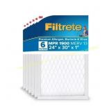 Filtrete 24x30x1 HVAC Filter MERV 13 6-Pack