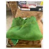 Green crew sweater size XXL