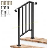VIVOSUN 2-Step Handrail, 26"x36" Black