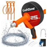 Drain Auger 25 Ft Plumbing Snake