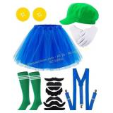 Luigi Halloween costume for Women one Size