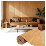 Bamboo Wall Panel - Light-carbonized 96" L