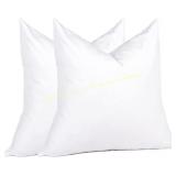 puredown Feather Down Pillow Inserts 22x22 (2)