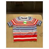 Red white blue shirt size M (8-10)