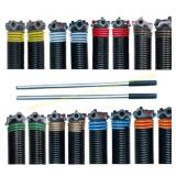 Garage Door Torsion Springs with Bars