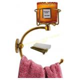Hand Towel Holder with Candle Holder (46)