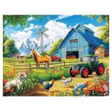 Farm Animals 500-Piece Jigsaw Puzzle 20.5x15 in 2