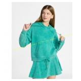 No Boundaries Washed Fleece Hoodie, Sz M