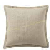 My Texas House 20" x 20" Andie Pillow Taupe 2ct