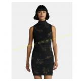 Madden NYC Women s Sleeveless Mesh Dress Sz L