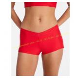 No Boundaries Red Swim Shorts, Women s Sz XL