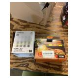 Aukora 4pk Bulbs and Mixjoy 2pk Reptile lights