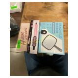 Hair pieces mirror curling brush