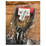 Shovel Handle Replacement (Black/Red) & Hangers