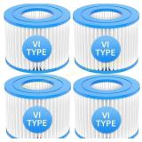 Type VI Cartridge Filter for Lay-Z-Spa 4 Pack