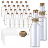 Baderke 24 Pcs Message Bottles with Corks